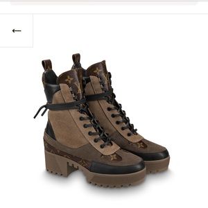laureate platform desert boots Louis Vuitton